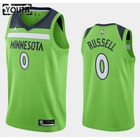 Kinder NBA Minnesota Timberwolves Trikot D Angelo Russell 0 Jordan Brand 2020-2021 Statement Edition Swingman